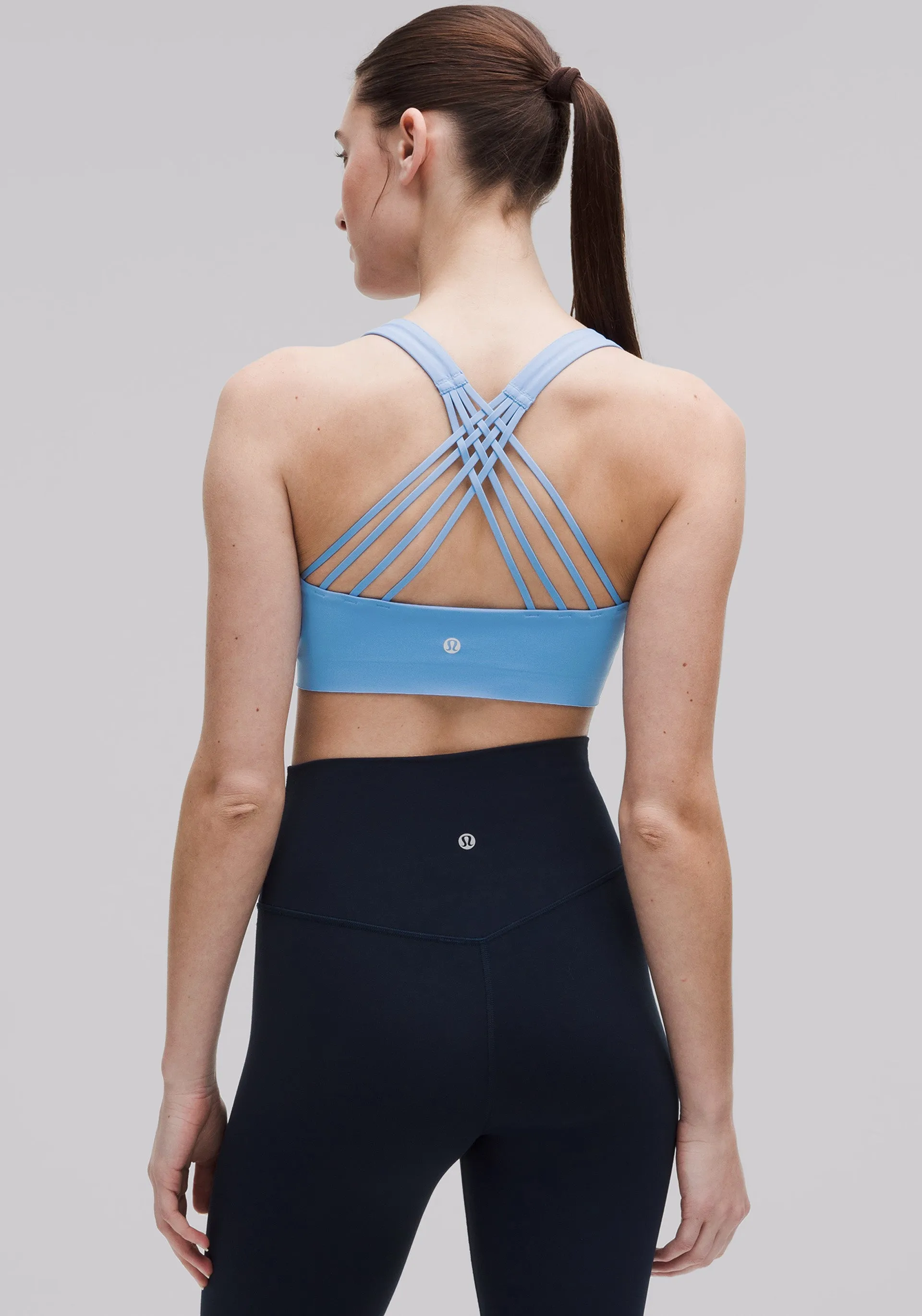 FlexyFlex Strappy Yoga Bra | Light Support, A-C Cups Supportive Seamless Full body workouts