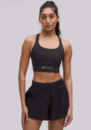 lululemon Energy Longline Bra Medium Support, B-D Cups | Evolve floral Soft Cup