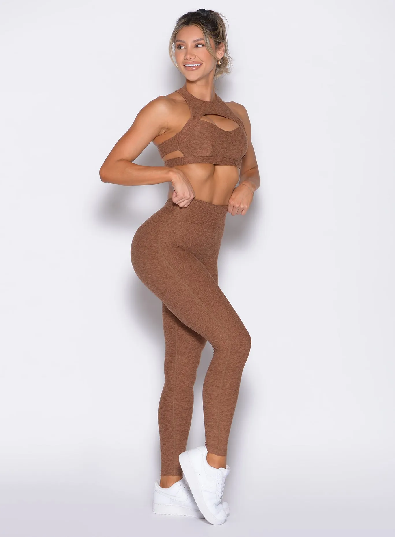 V Butt Lift Leggings Anti Pilling Flexible Stitching