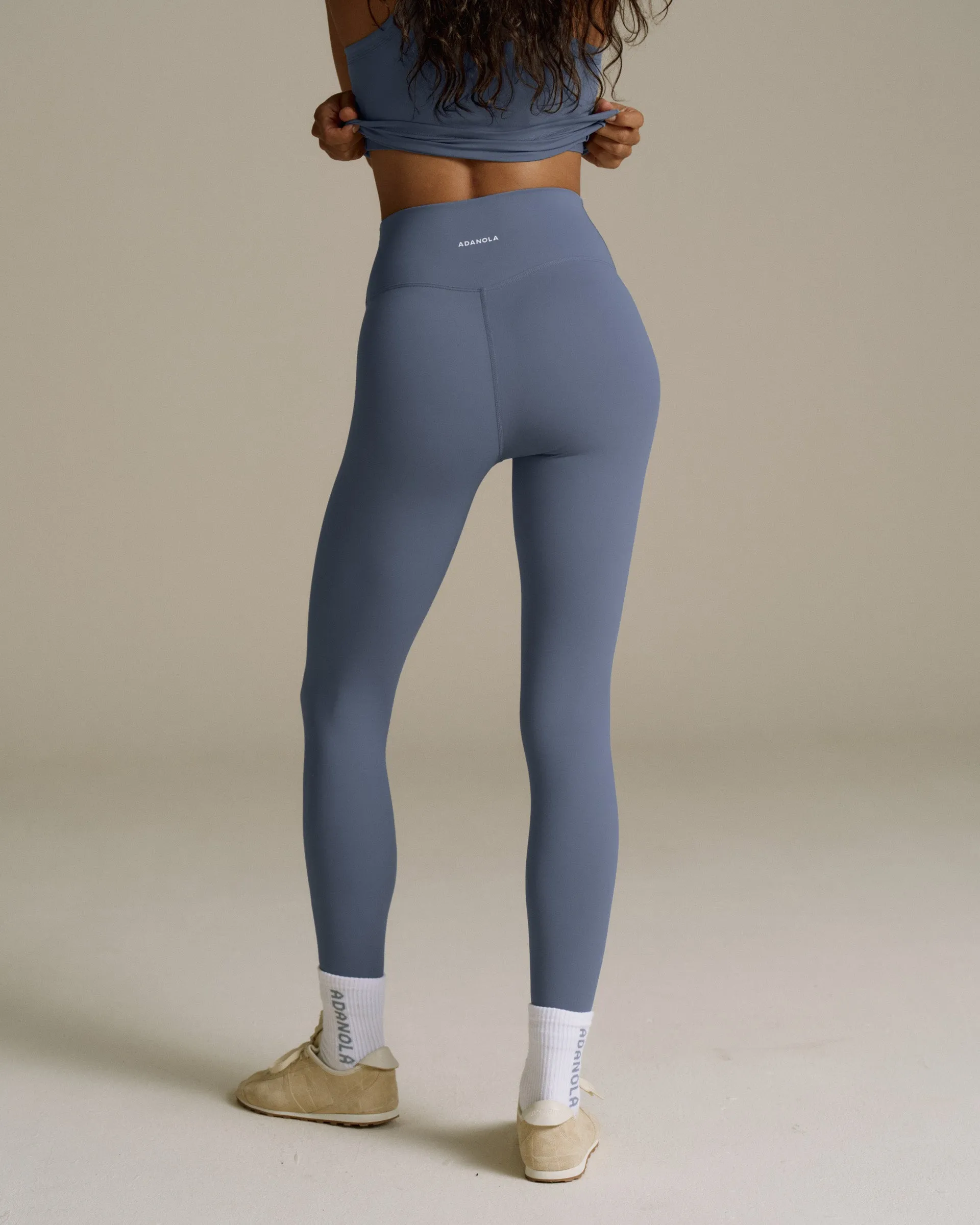 Ultimate Leggings - Slate Blue High Waist Pro Athlete