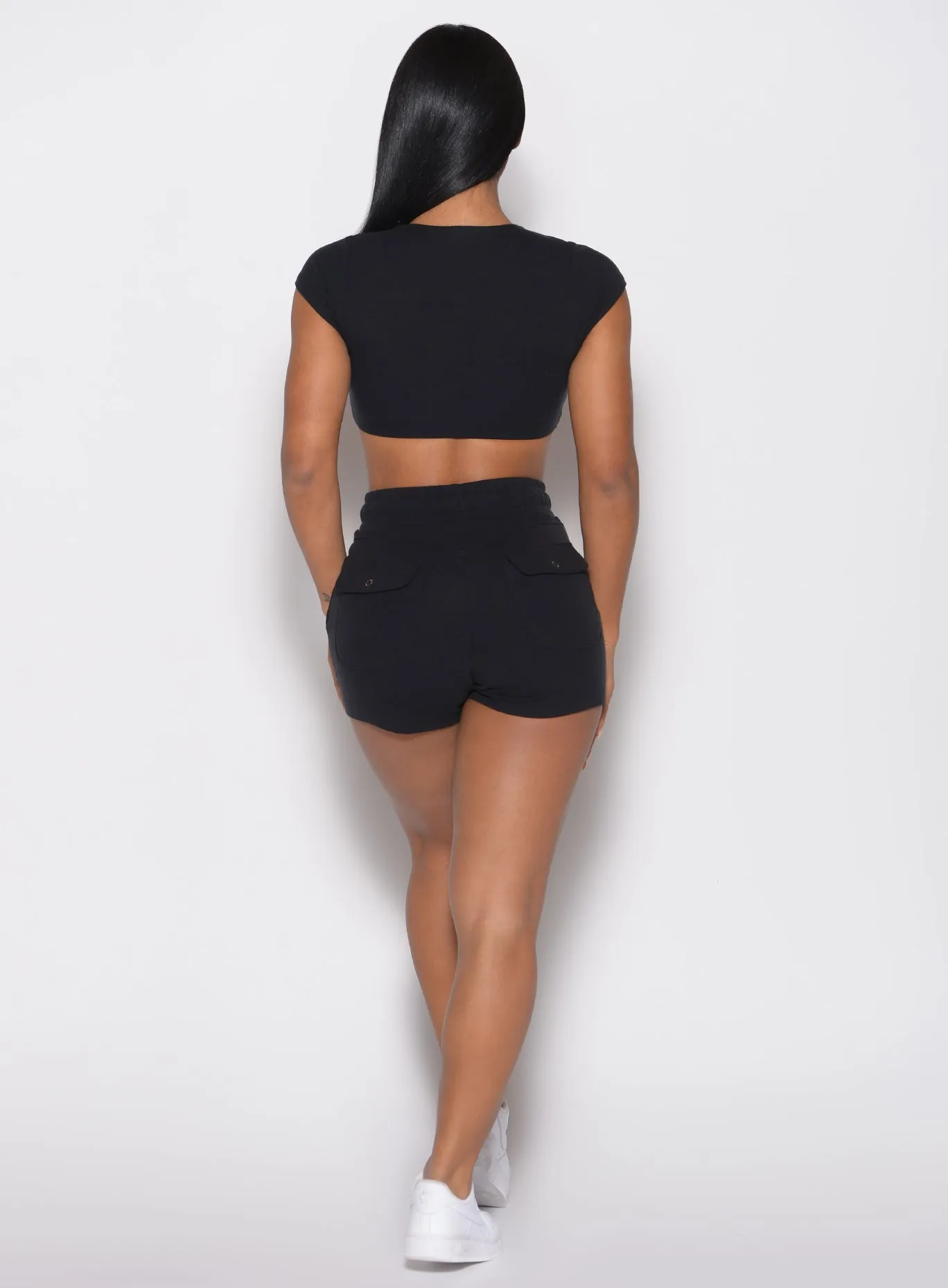 Snap Rib Shorts Fastening Closure