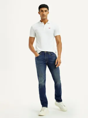 Weekend Wear Pre Shrunk Fabric Men's Tinted 511 Med Indigo Slim Fit Mid Rise Jeans