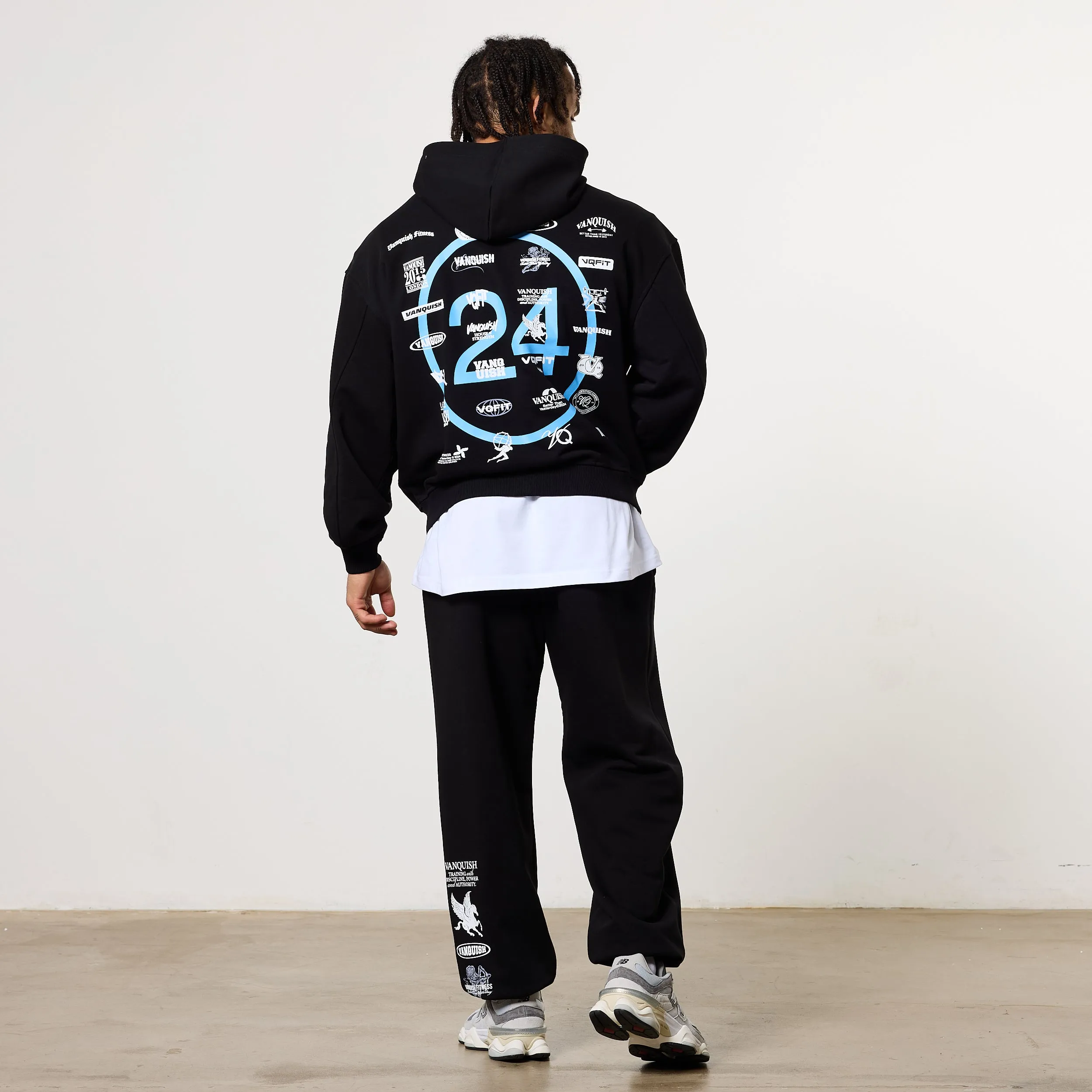 Vanquish TSP 2024 Collective Black Oversized Hoodie Athlete Favorite Travel Apparel