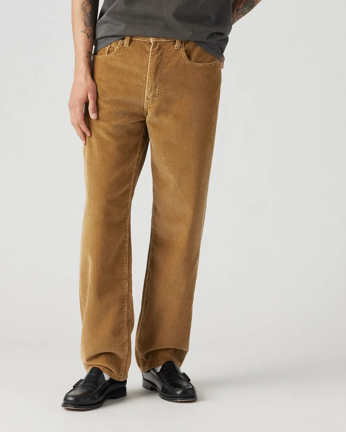 Relaxed Fashion Eco Friendly Dye Levi's? Workwear 568 Loose Straight Cords - Ermine
