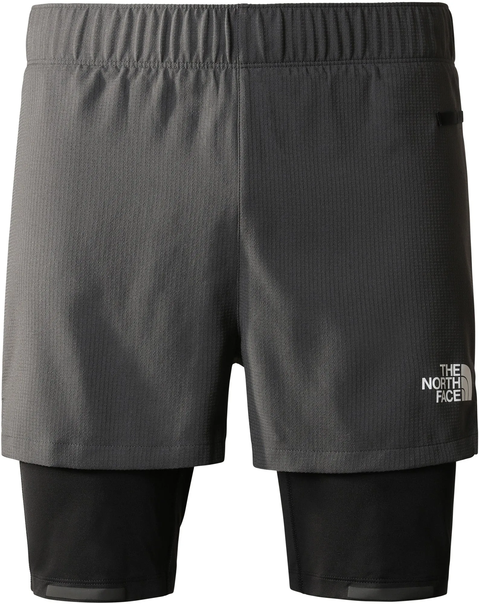 Anti Cling Technology The North Face Lab Dual 2 In 1 Mens Running Shorts - Grey