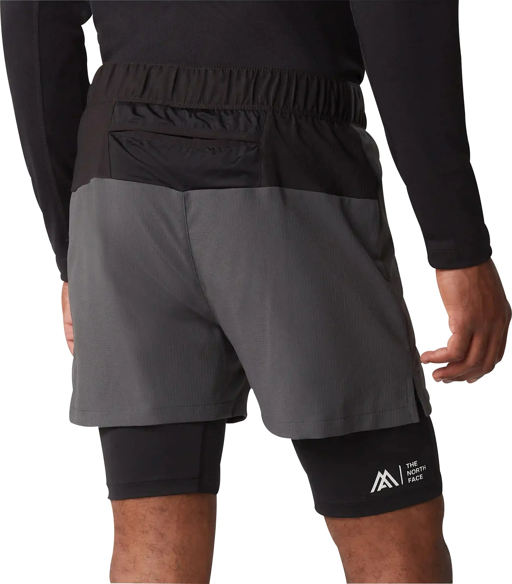 Wedding Gift The North Face Lab Dual 2 In 1 Mens Running Shorts - Grey