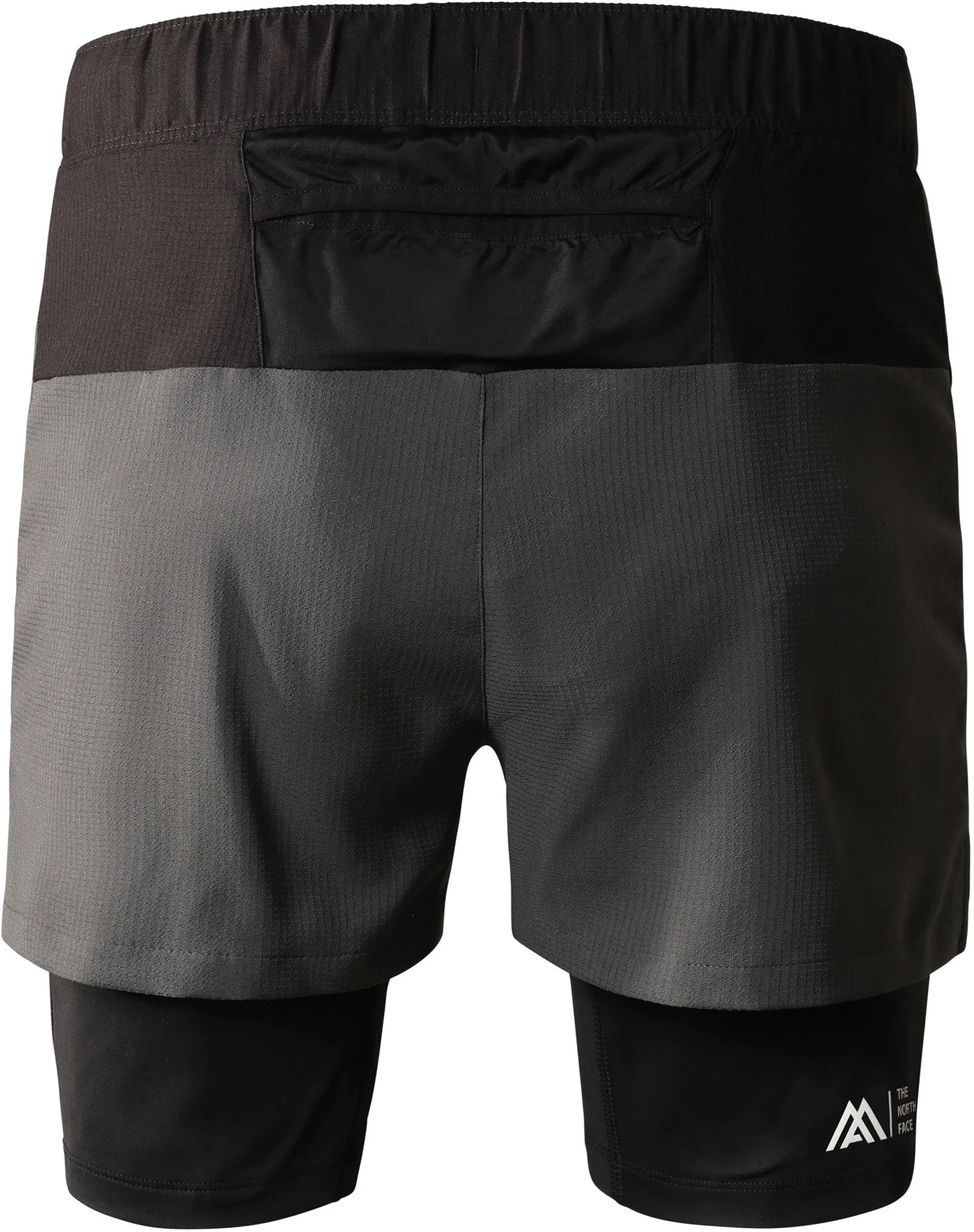 The North Face Lab Dual 2 In 1 Mens Running Shorts - Grey Playful Prints