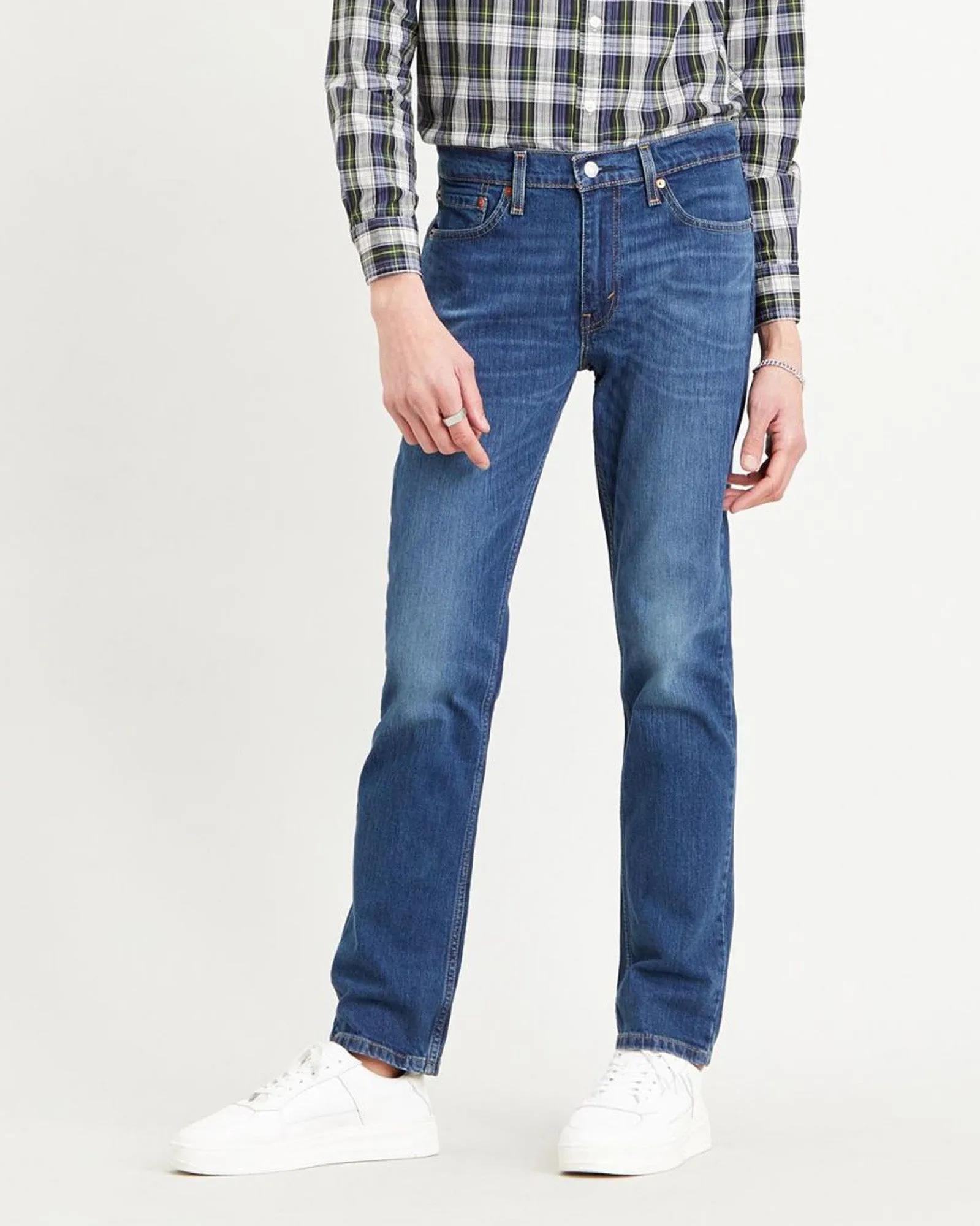 Outfit Ideas Stretch Denim Technology Levi's? 511 Slim Fit Mens Jeans - Throttle