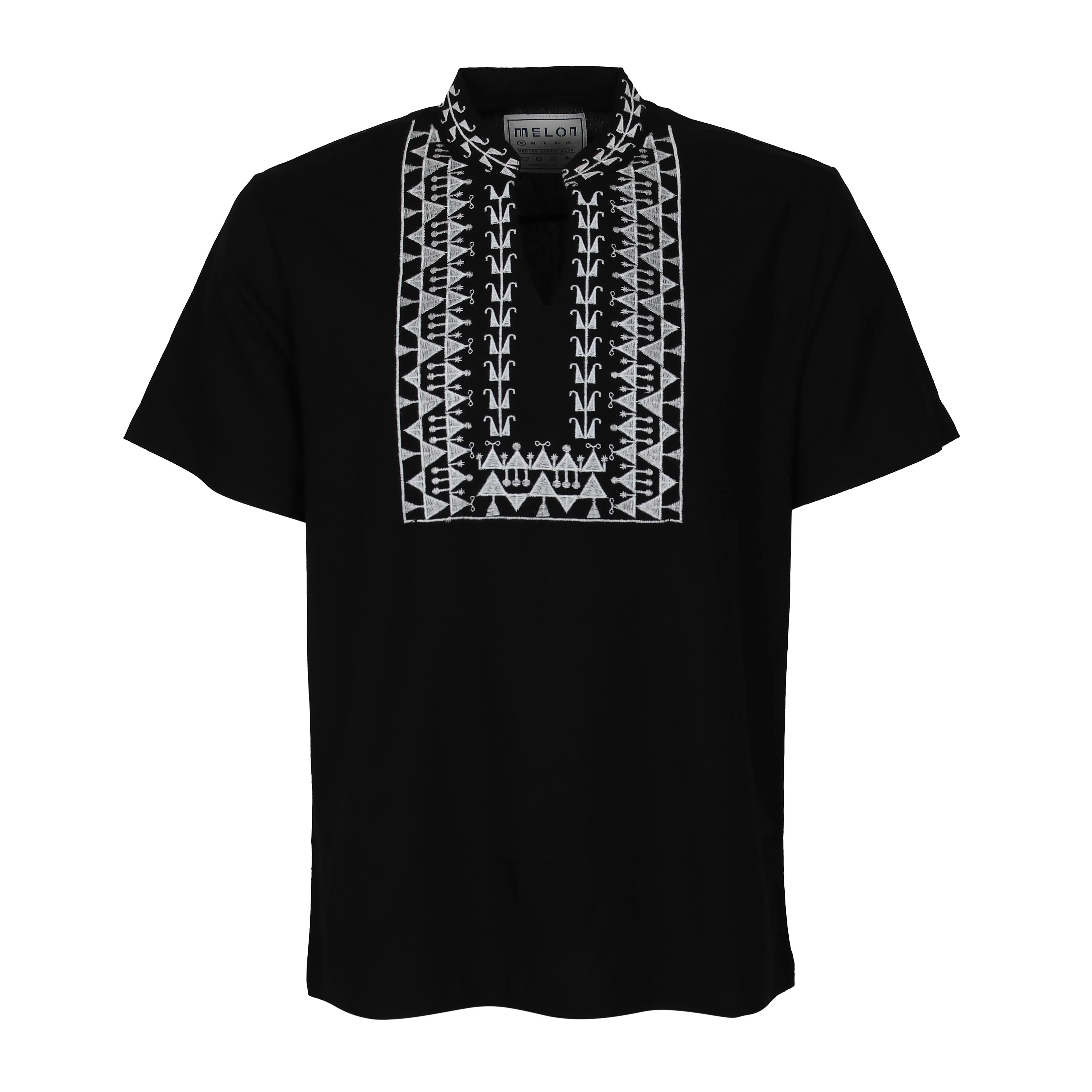 MEN LINEN SHIRT SHORT SLEEVES REGULAR FIT FourWayStretch AntiPillFinish