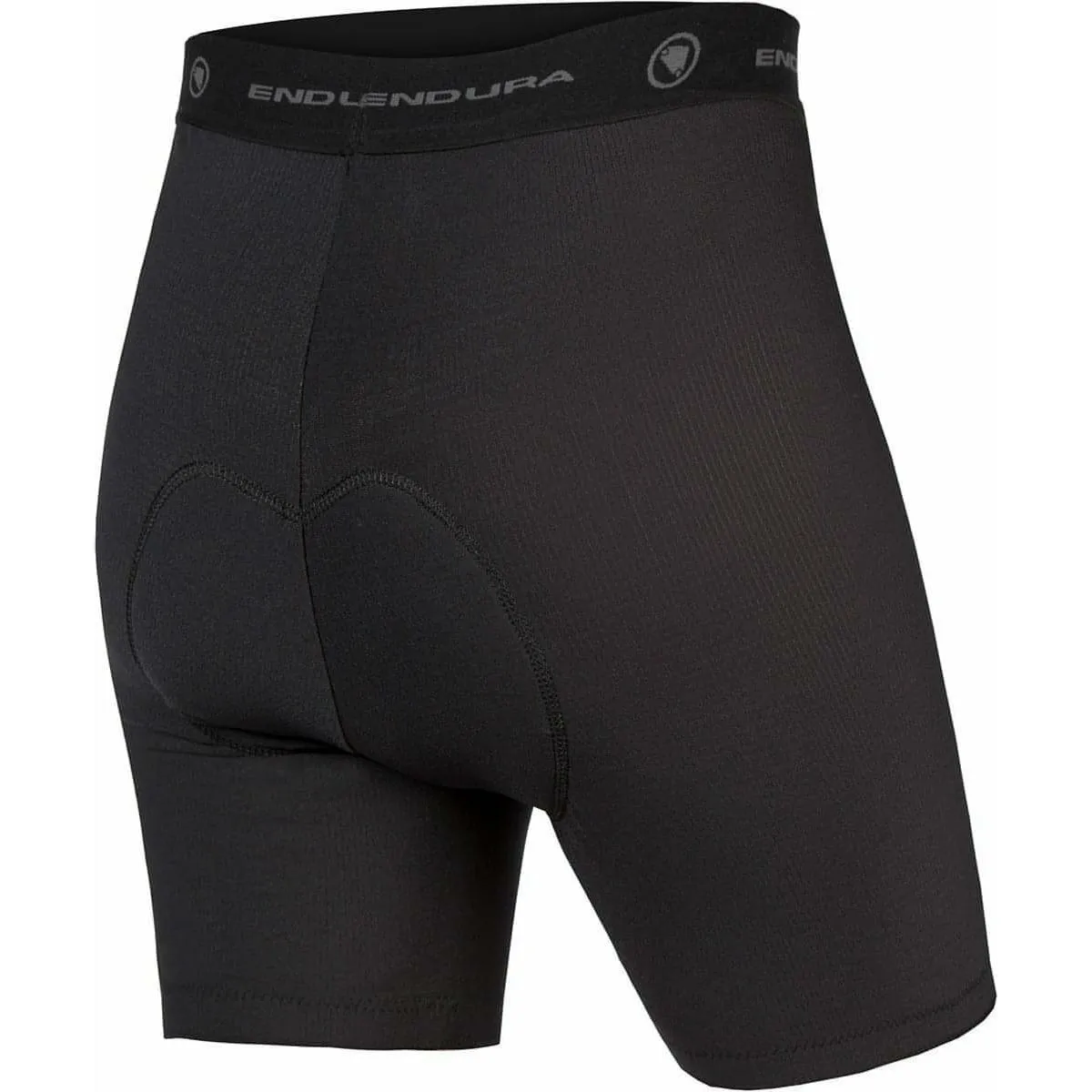 Four Way Stretch quick dry Endura Padded II Womens Cycling Liner Shorts - Black