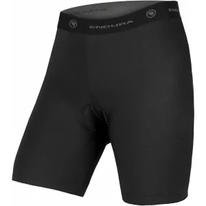 Quick Release Fastener Classic Appeal Endura Padded II Womens Cycling Liner Shorts - Black