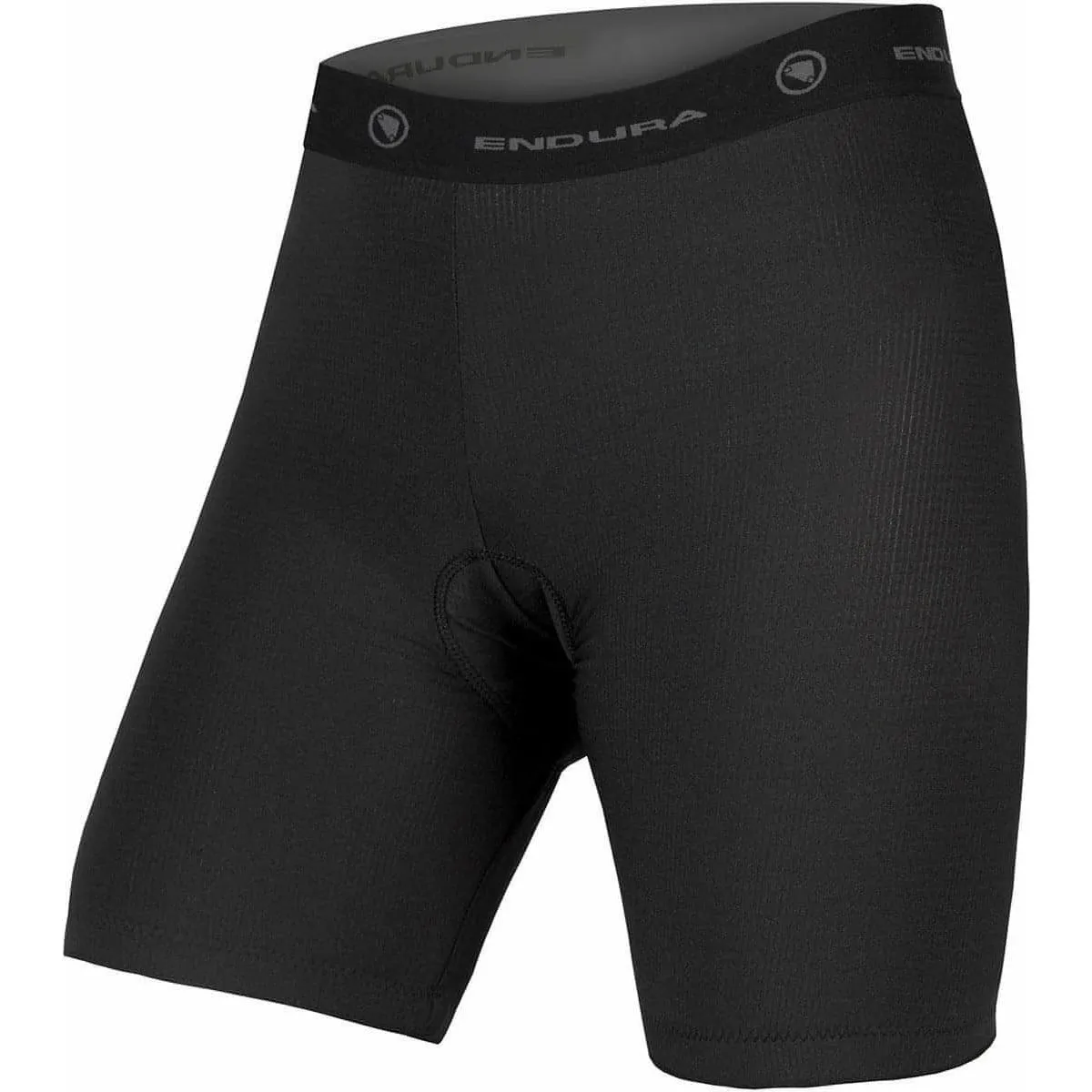 Endura Padded II Womens Cycling Liner Shorts - Black Anti Slip Waistband Active Shorts
