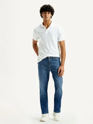 Vintage Lover Loose Lightweight Choice Men's 513 Indigo Slim Straight Fit Mid Rise Jeans