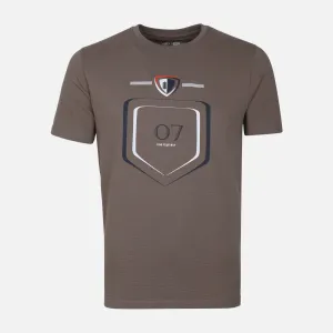 MEN GRAPHIC T-SHIRT Royal Charm ShrinkageFree Fabric