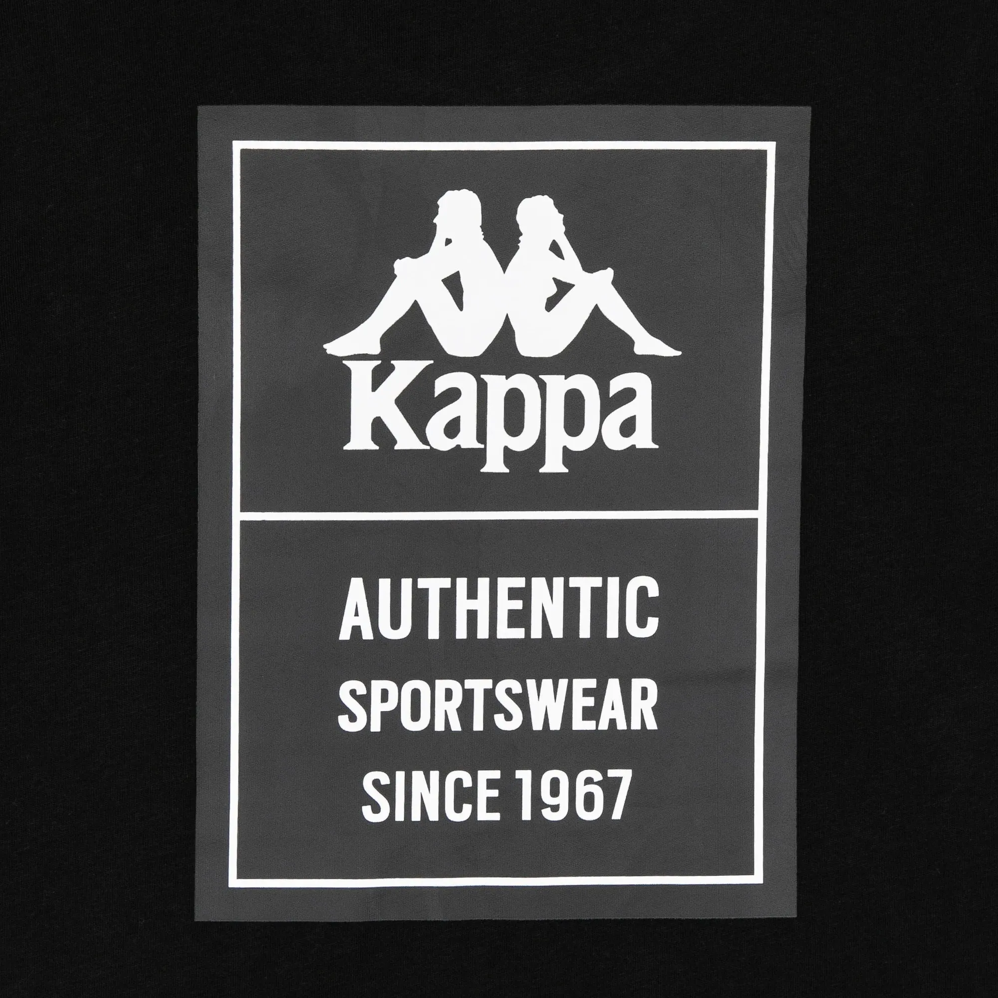 Short Sleeve Authentic Novo T-Shirt - Black White