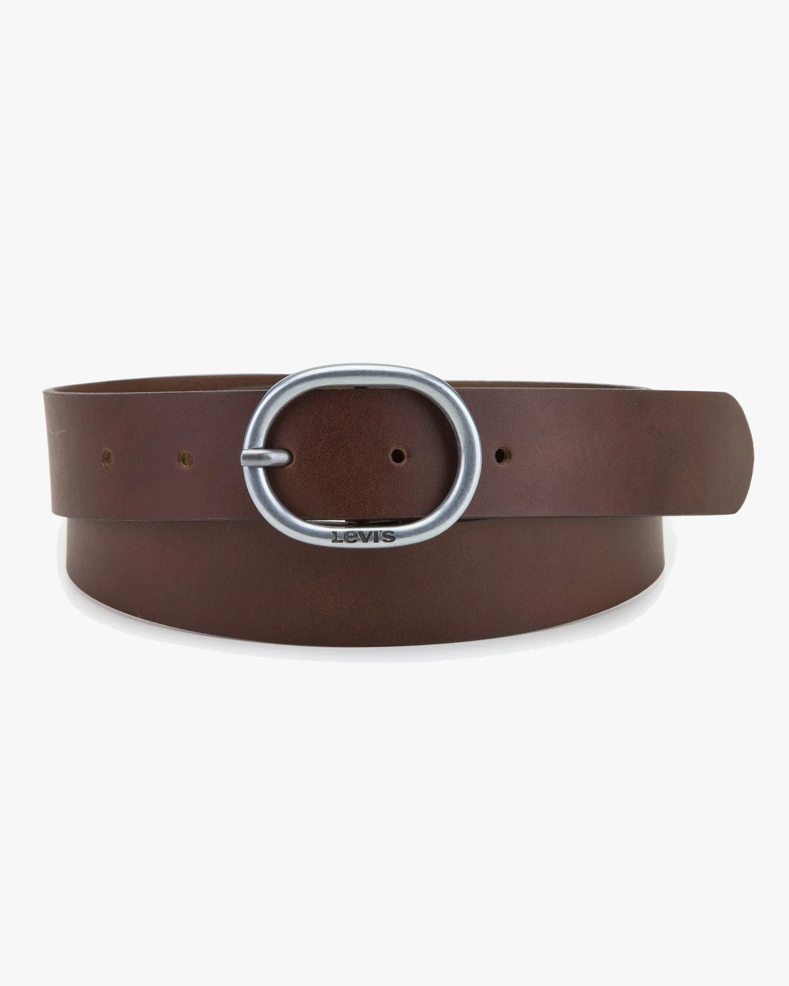 Fits Everyone Modern Winter Warmth Loose Levi's? Womens Hermosilla Leather Belt - Brown