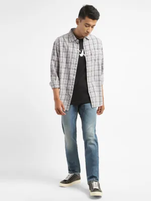 Modern Shopping Day Balanced Look Men's 511 Blue Slim Fit Mid Rise Jeans