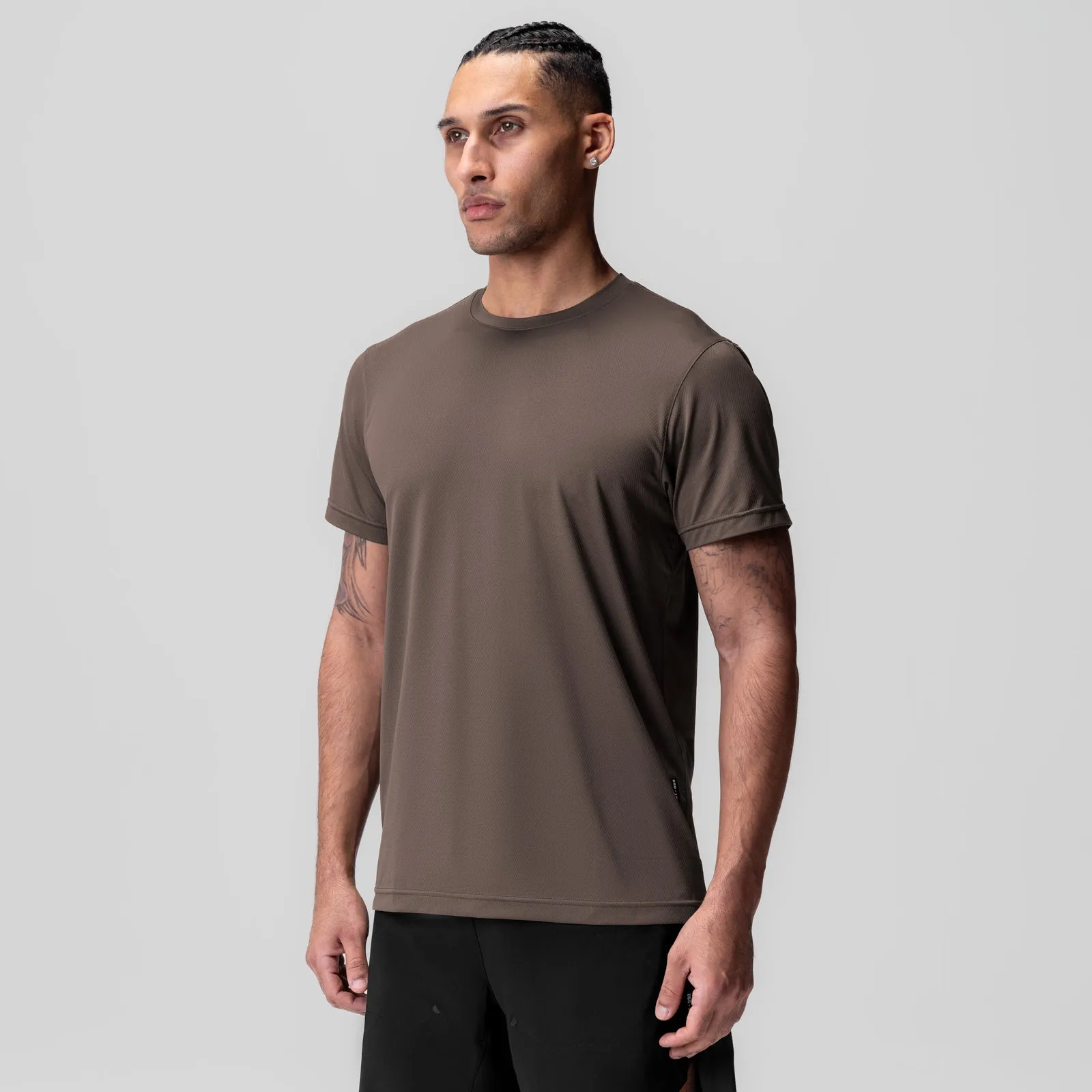 EcoFriendly Dye Chic Vibe 1015. AeroSilver? Essential Tee - Deep Taupe