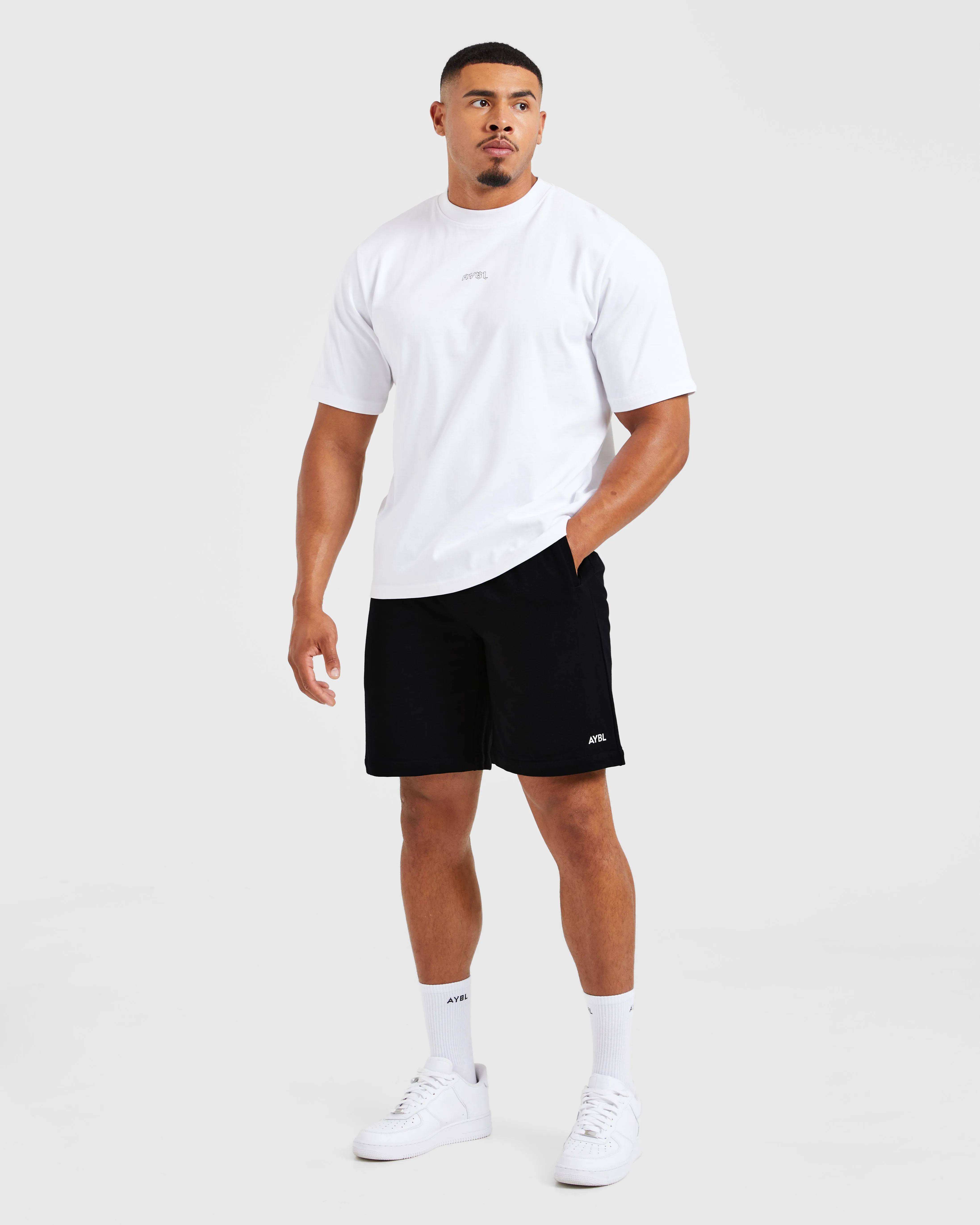 Adjustable Fit fade resistant color Rebound Shorts - Black