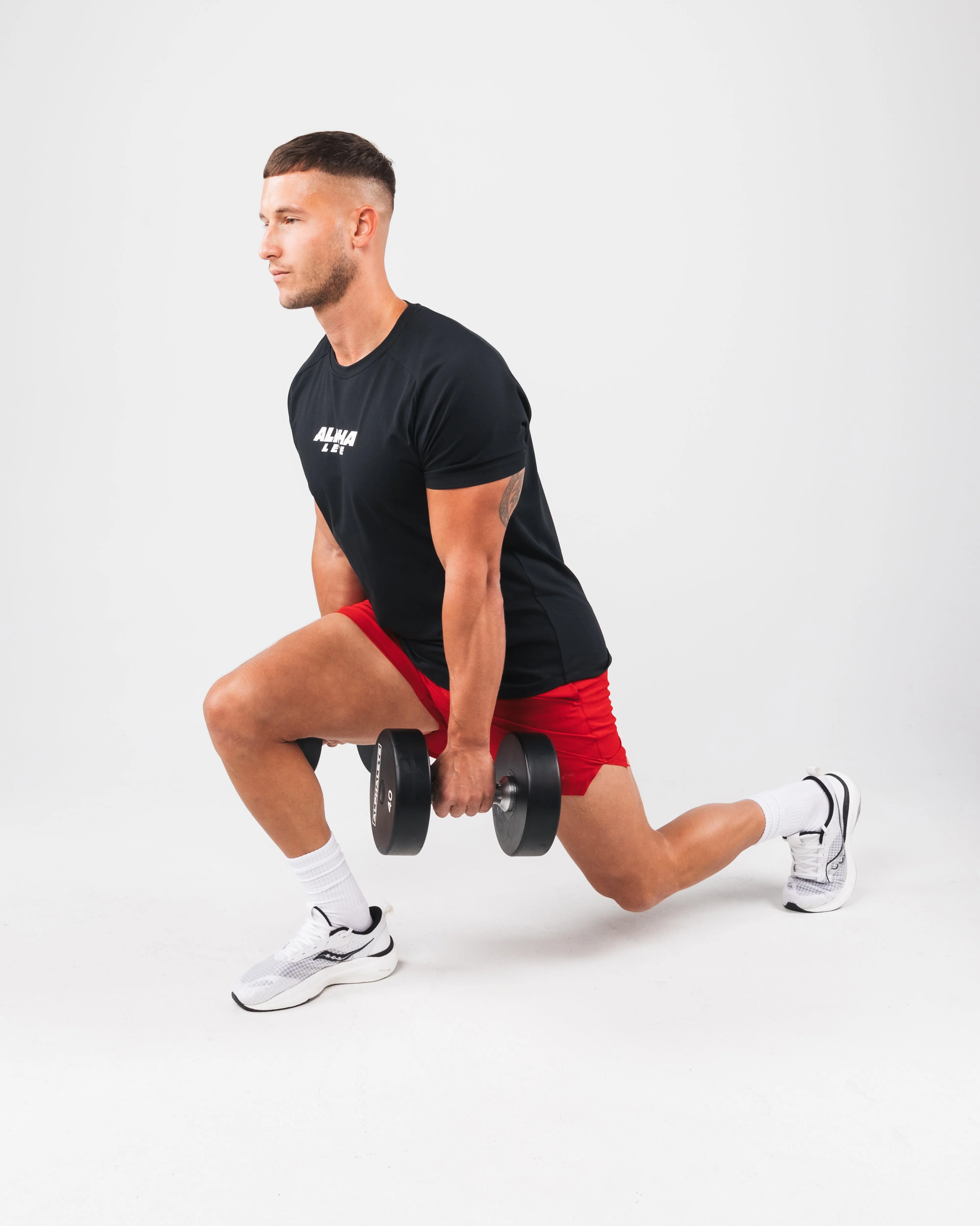 Ultimate Ventilation Channels Fitness Ready Strike Short - Carmine