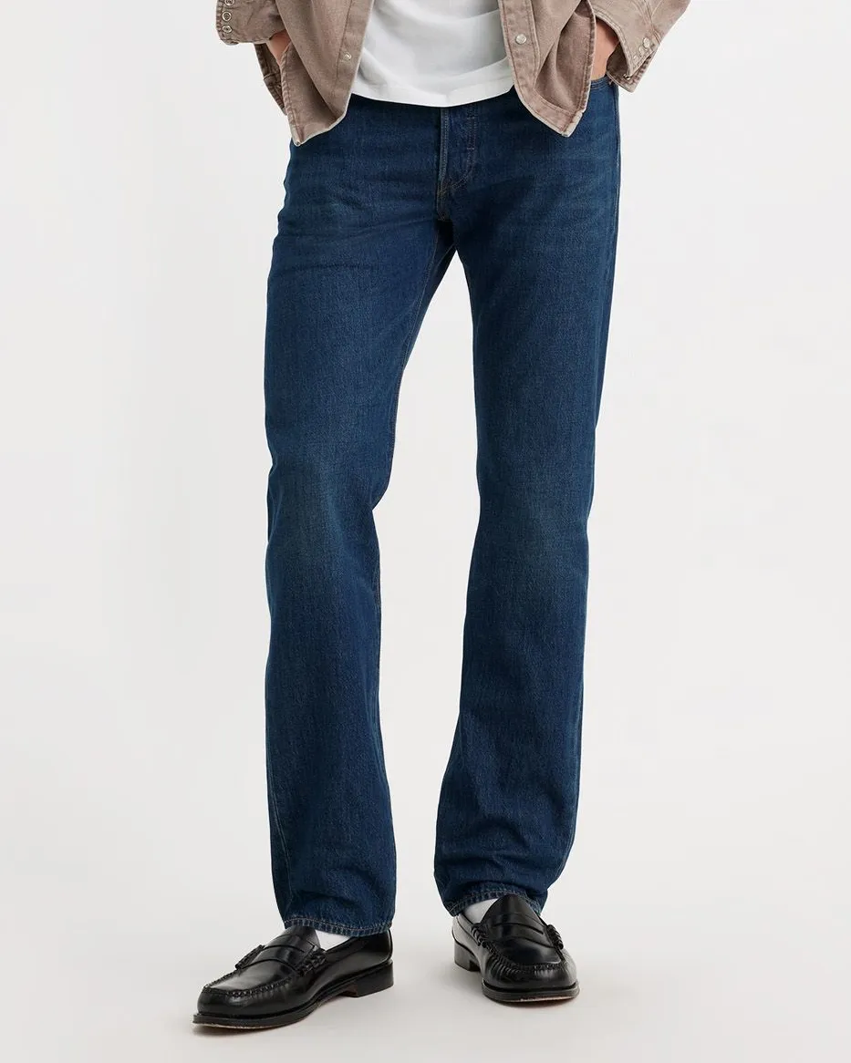 Levi's? 501 Original Regular Fit Mens Jeans - Do The Rump Minimalist Night Out Smooth