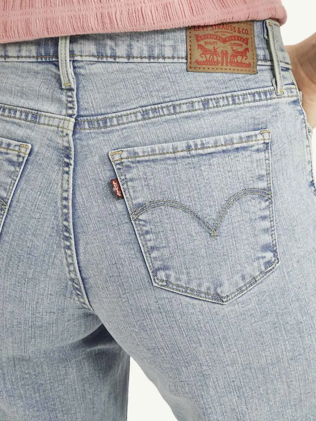 Reliable Choice Women's 318 Blue Flared Fit Mid Rise Jeans