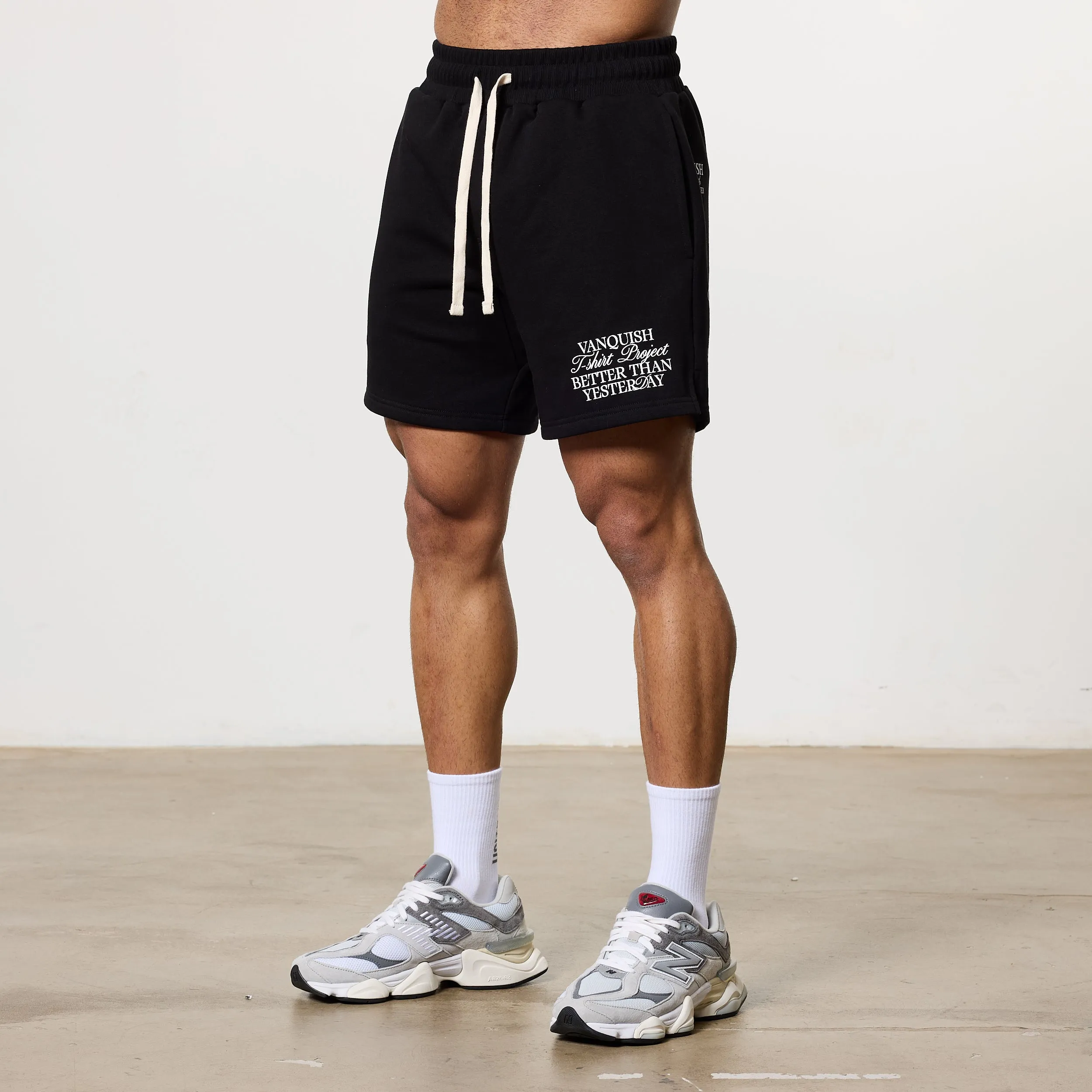Seam Free Construction Recycled Material Vanquish TSP 2024 Collective Black Shorts