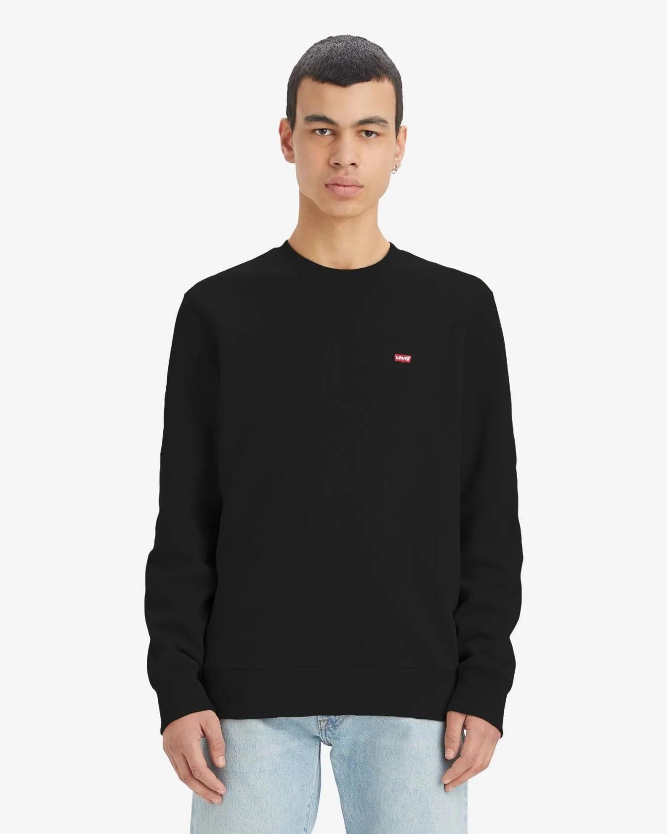 Levi's? Original Crew Sweat - Mineral Black Date Night Casual Friday