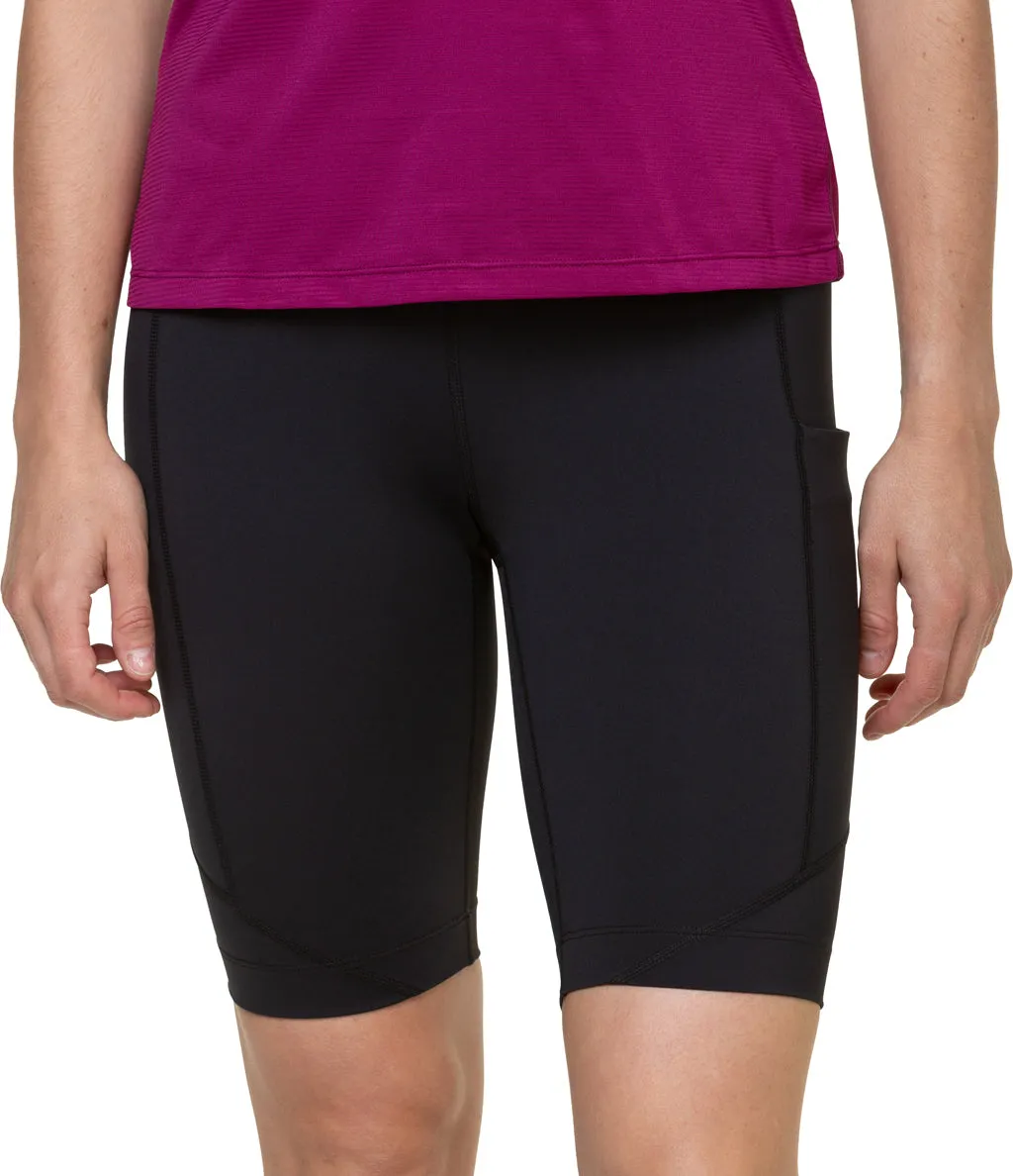 NonSlipGrip Ronhill Tech Stretch Womens Short Running Tights - Black