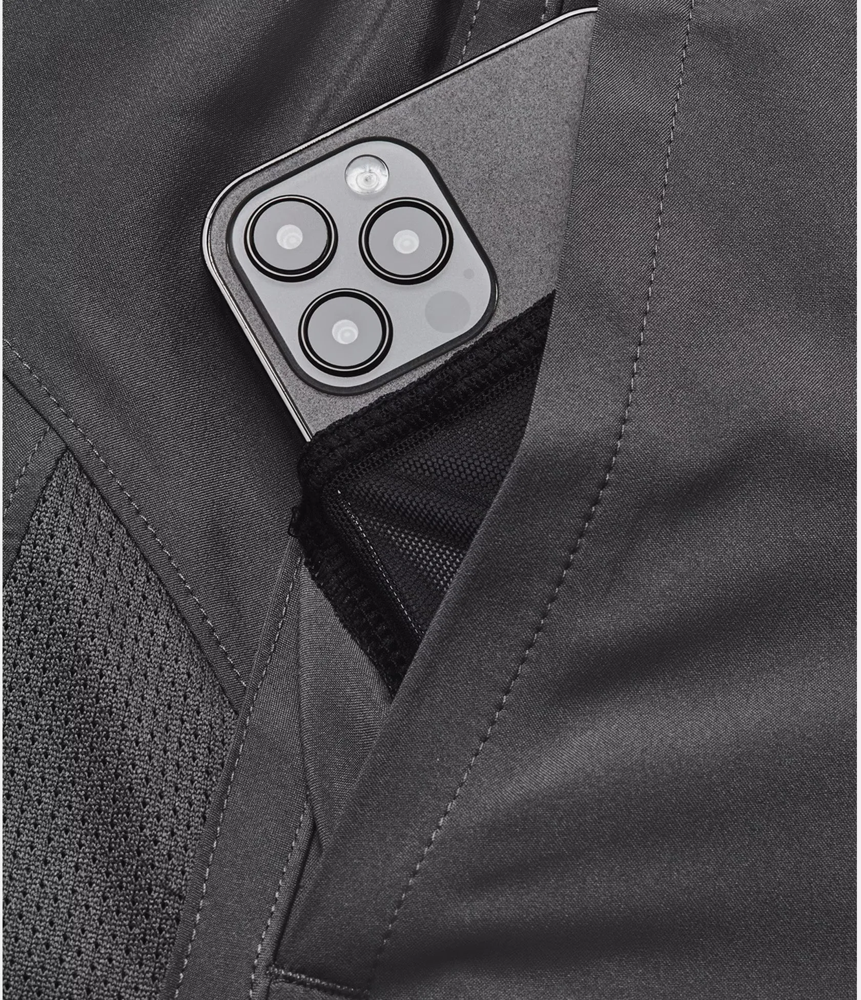 Under Armour Launch 7 Inch Mens Running Shorts - Grey Warm Layers Reflective accents