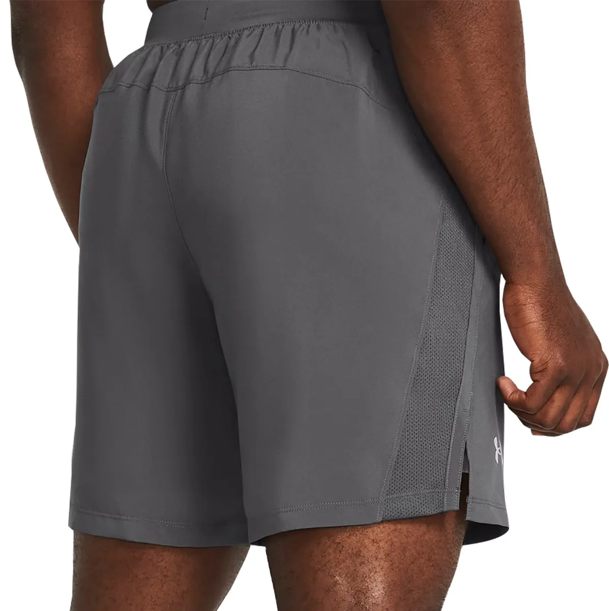 Travel Essential Under Armour Launch 7 Inch Mens Running Shorts - Grey