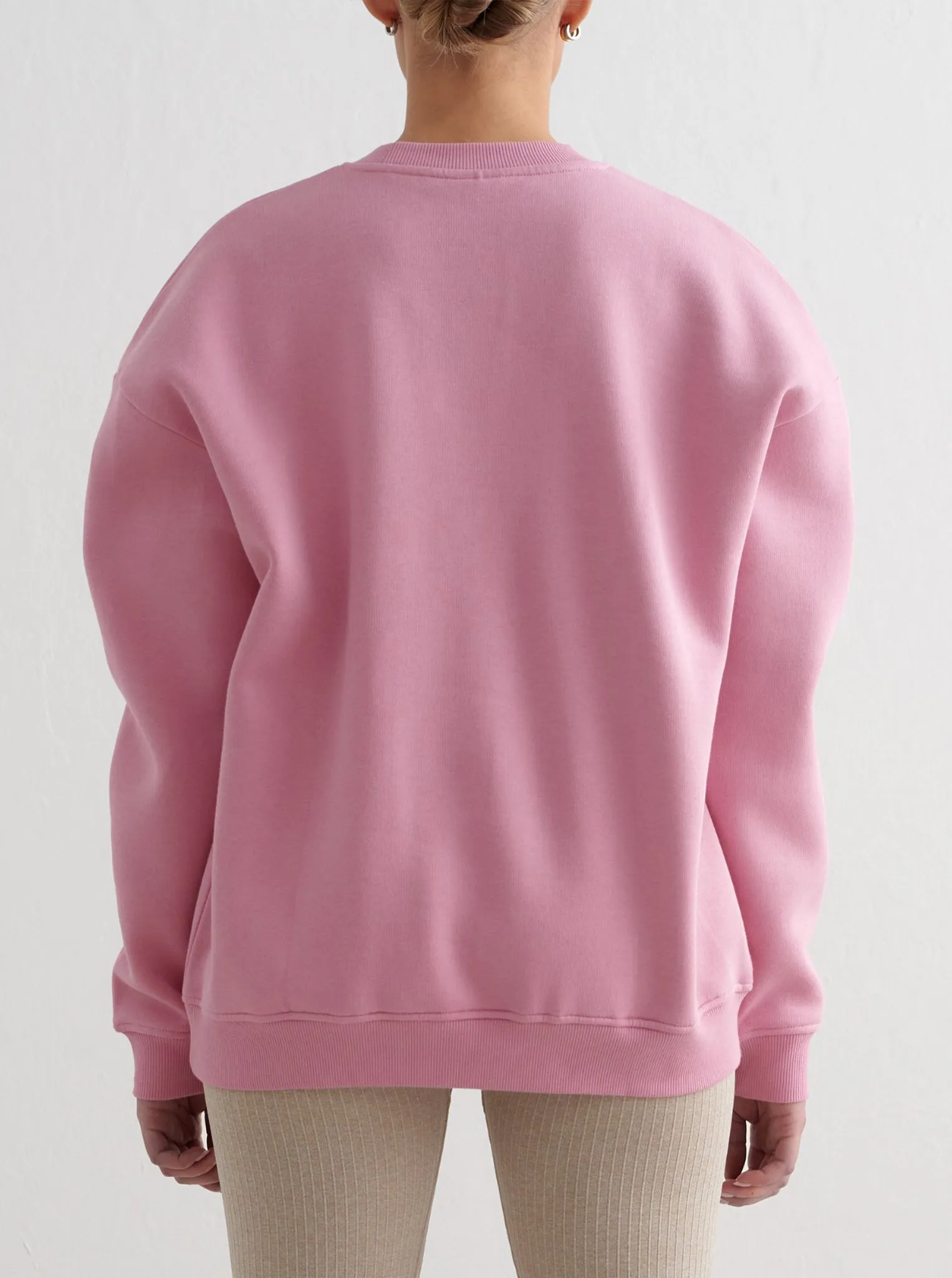 Sporty Edge Desert Rose Serif Sweatshirt