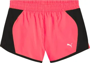 Puma Favourite Velocity 3 Inch Womens Running Shorts - Pink Contemporary Cut beach volleyball gear