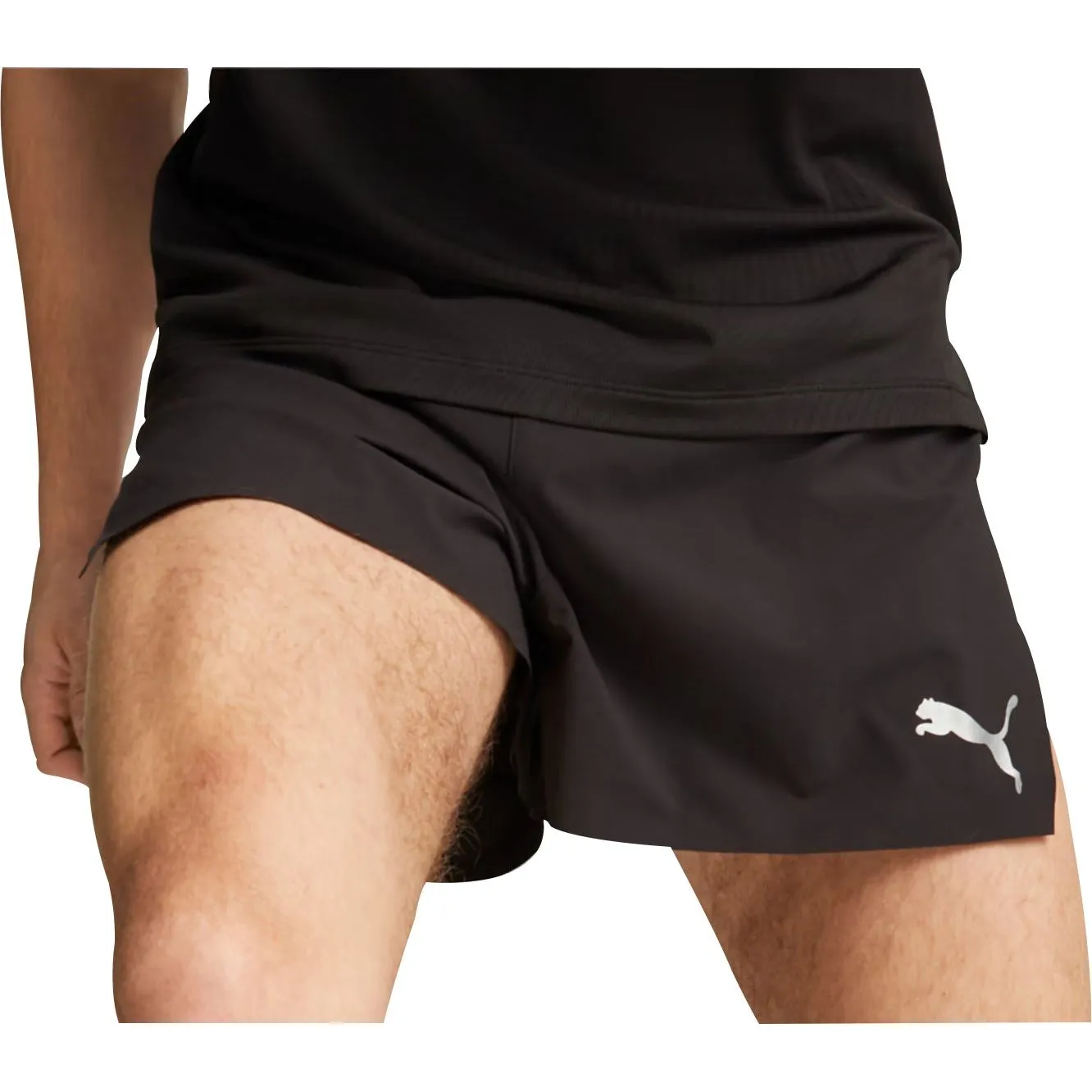 Puma Ultraweave 3 Inch Mens Running Shorts - Black cardigan