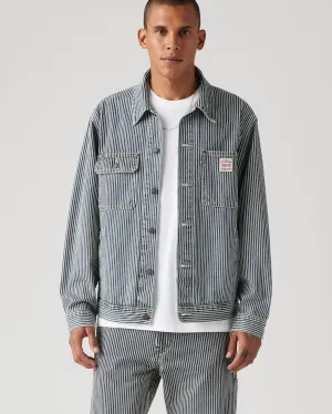 Timeless Wear Levi's? Workwear Sunrise Trucker Jacket - Aged Railroad Stripe