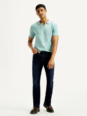 Men's Redloop 527 Med Indigo Bootcut Fit Mid Rise Jeans Simple Aesthetic