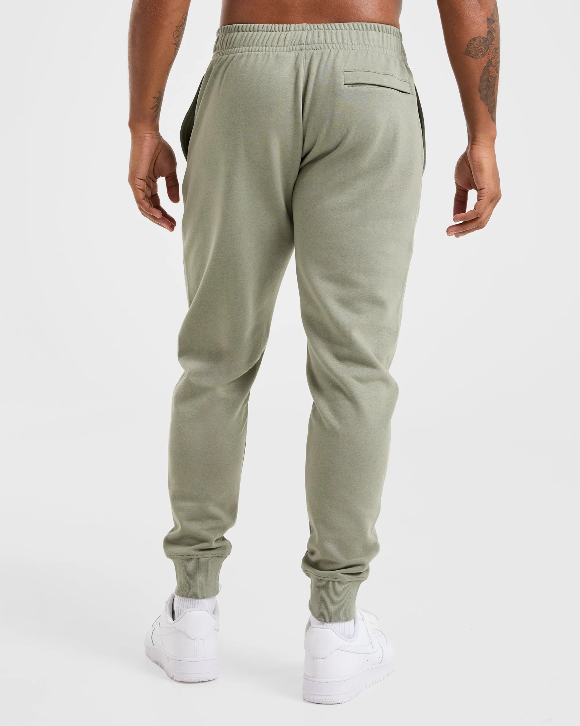 Essential Lightweight Joggers - Washed Sage Non Binding Cuffs Durable Hemming