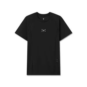 1027. WarpFlexx-Lite? Half-Sleeve Baselayer - Black Street Casual Look Weekend Style