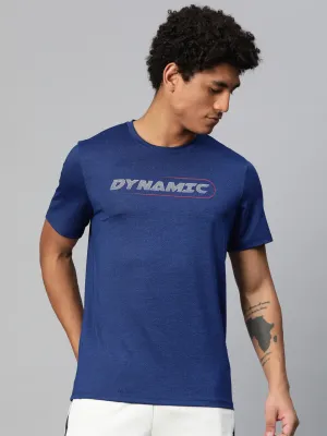 All Day PunctureResistant Fabric Alcis Men Typography Printed Anti Static Slim Fit T-shirt