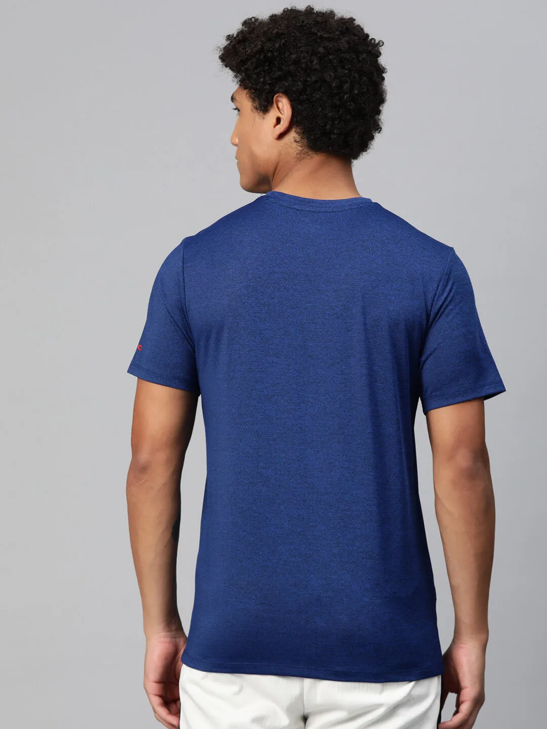 Forest Air Coastal Chic Alcis Men Typography Printed Anti Static Slim Fit T-shirt