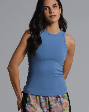 Low Profile Seam Build Women's Rib Knit Tank