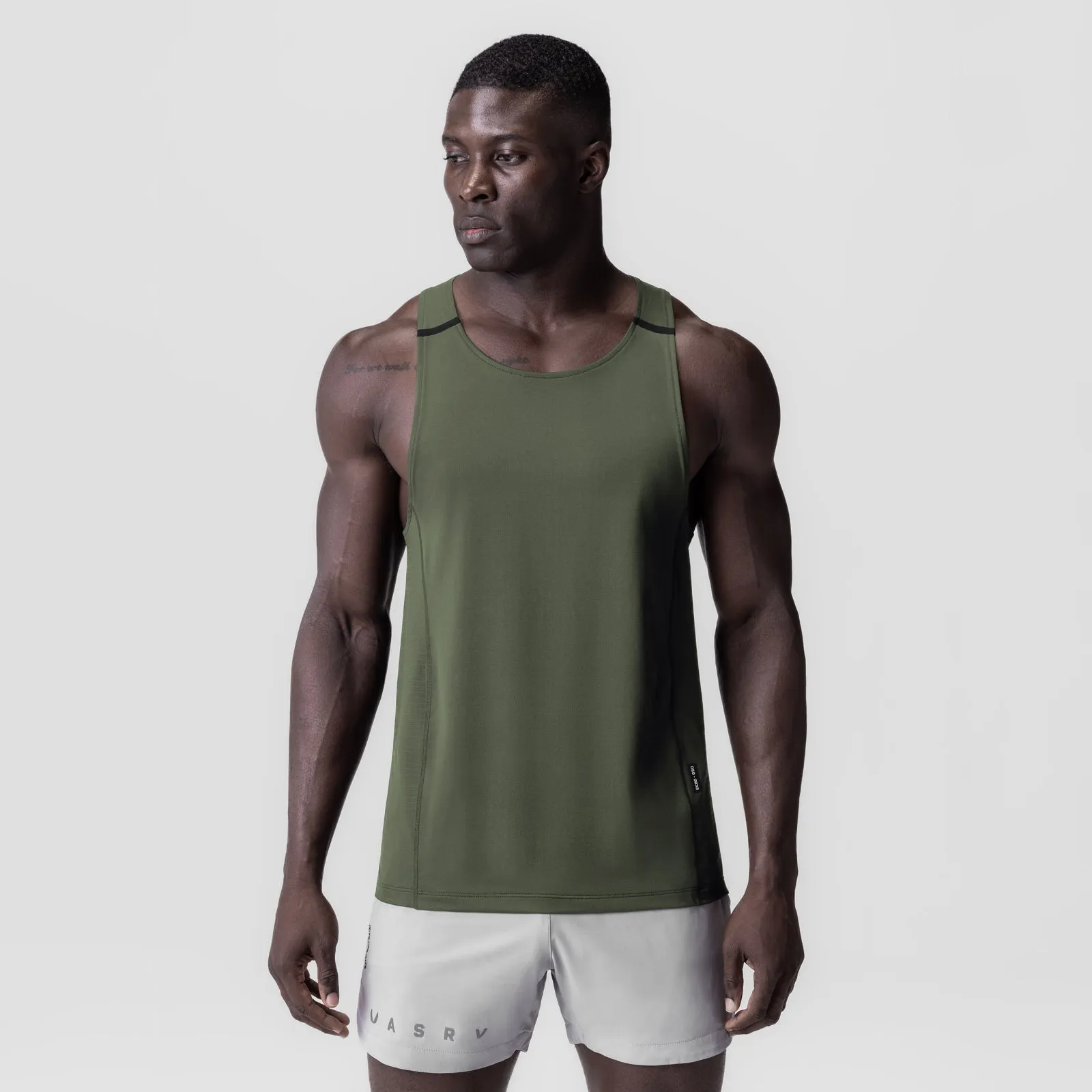 simple appearance Street Lightness 0833. 3D-Lite? 2.0 Lycra? Pro Singlet - Olive