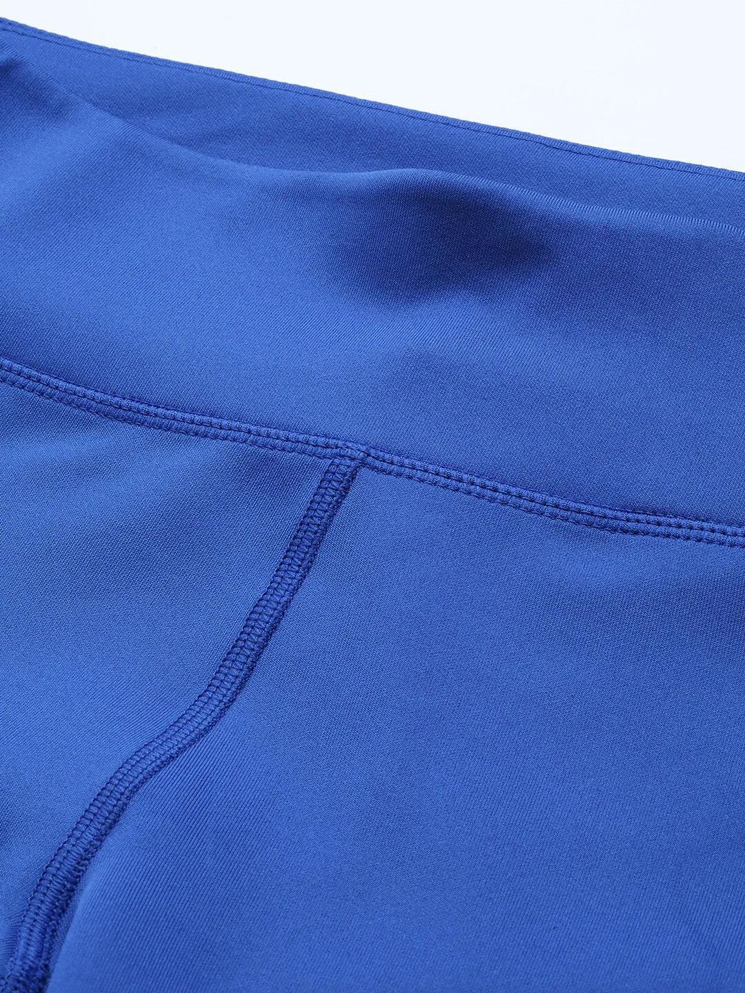 Fade Resistant Weekend Trip Alcis Women Blue White Striped Sports Tights