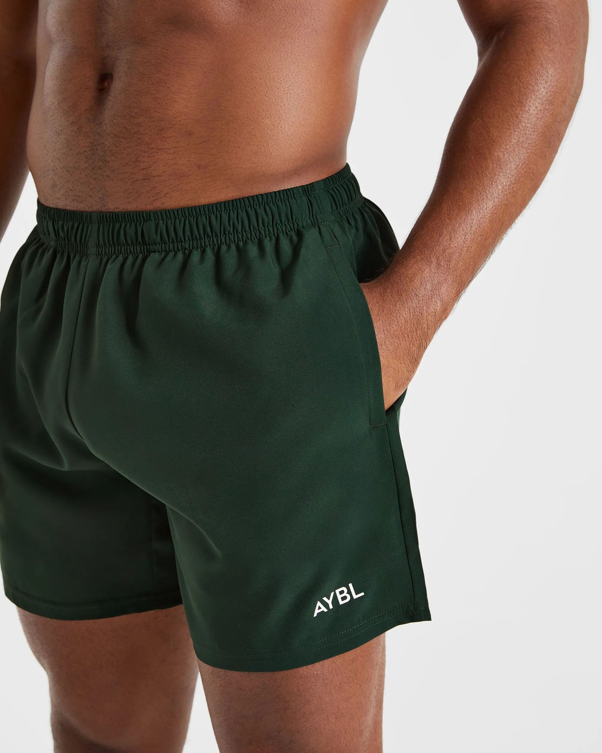 Core 5" Shorts - Forest Green Camping Gear