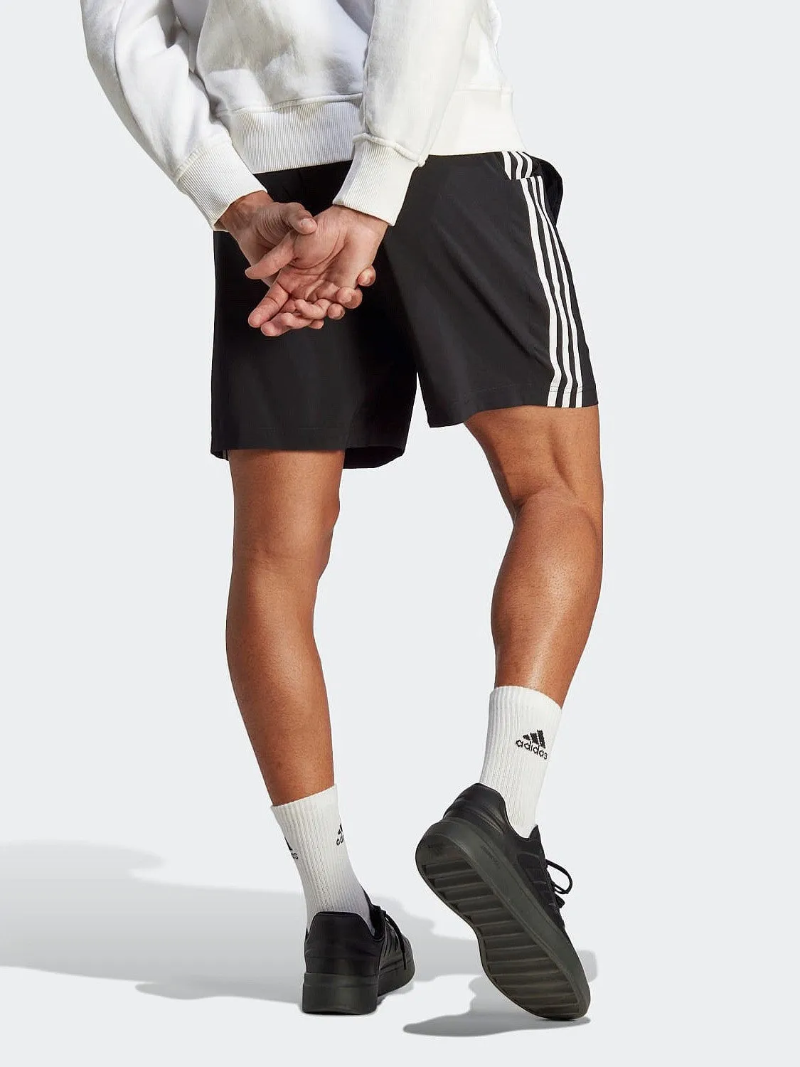 Chelsea 3-Stripe Shorts Mens Temperature Regulating Material Classic Comfort