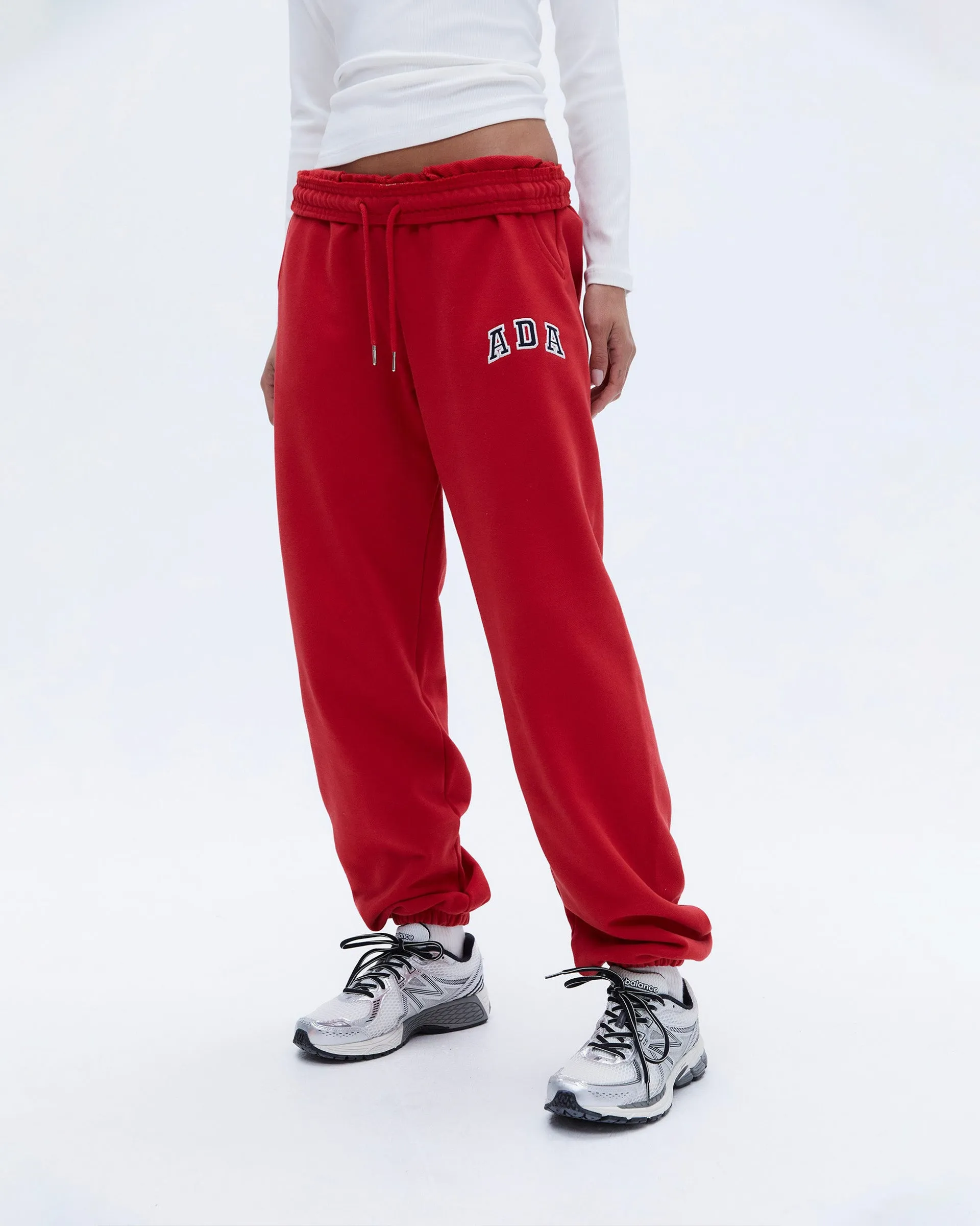 Static free Slim Silhouette ADA Sweatpants - Classic Red