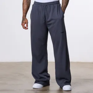 Vanquish Essential Denim Blue Straight Leg Sweatpants Thermal Regulating Fabric