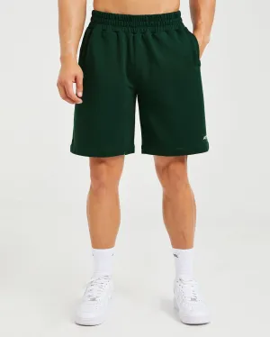 Rebound Shorts - Forest Green Stylish Outfit