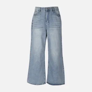 Wear Anytime Sunny Vibes Vibrant Relaxed Style LADIES PANTS JEANS WIDE LEG