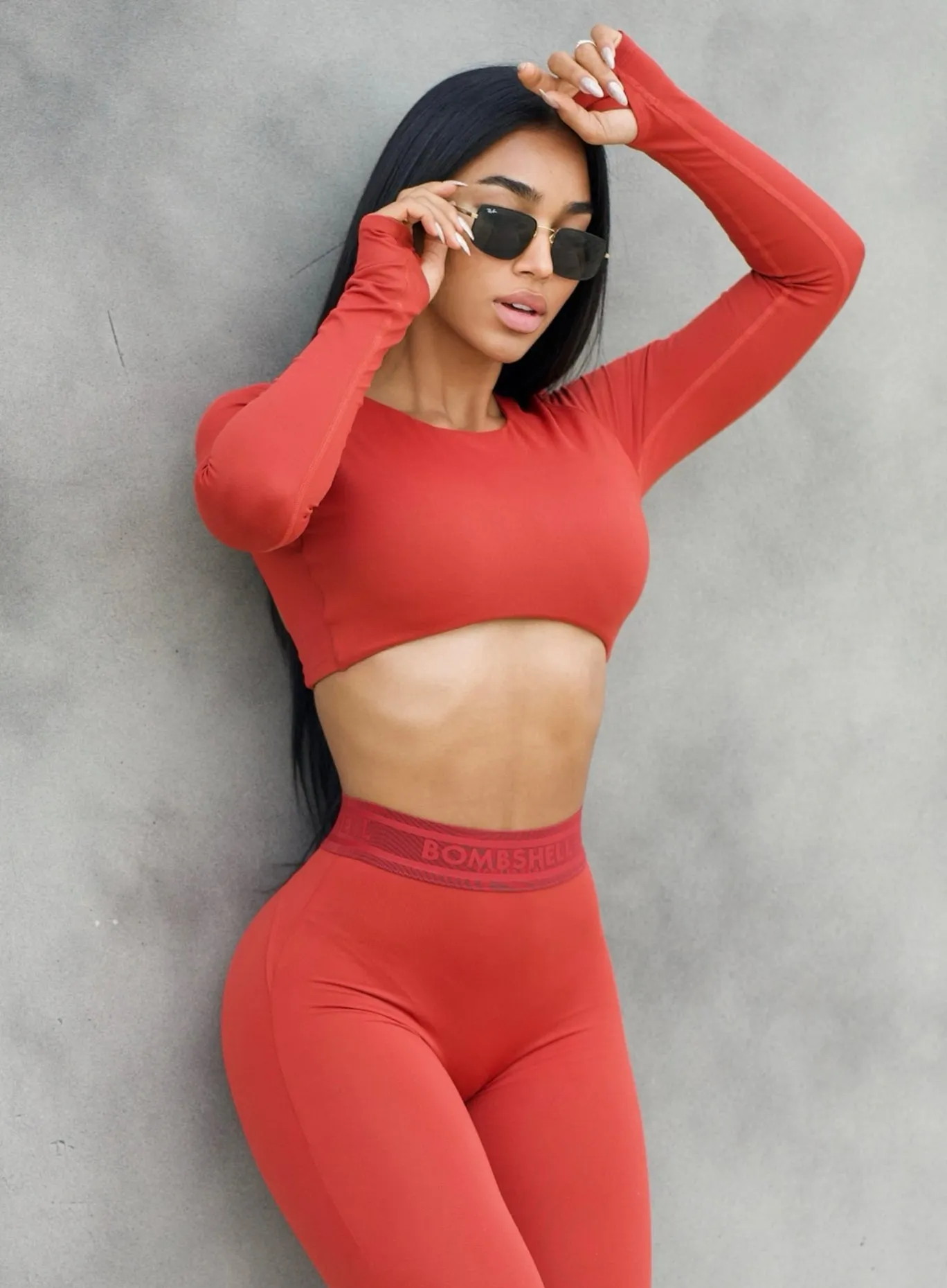 Bombshell Active Pullover Soft Elastic Band